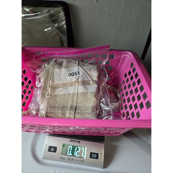 Lands End Womens 100% Linen Pants Size 12 Neutral Minimalist Breathable Coastal - Picture 13 of 13